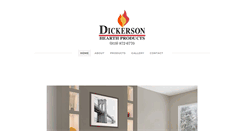 Desktop Screenshot of dickersonhearth.com